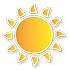 Ícono representativo del clima: Soleado